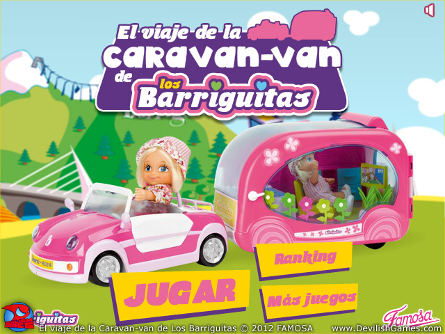 Desarrollo de advergaming El viaje de la Caravan van de Los